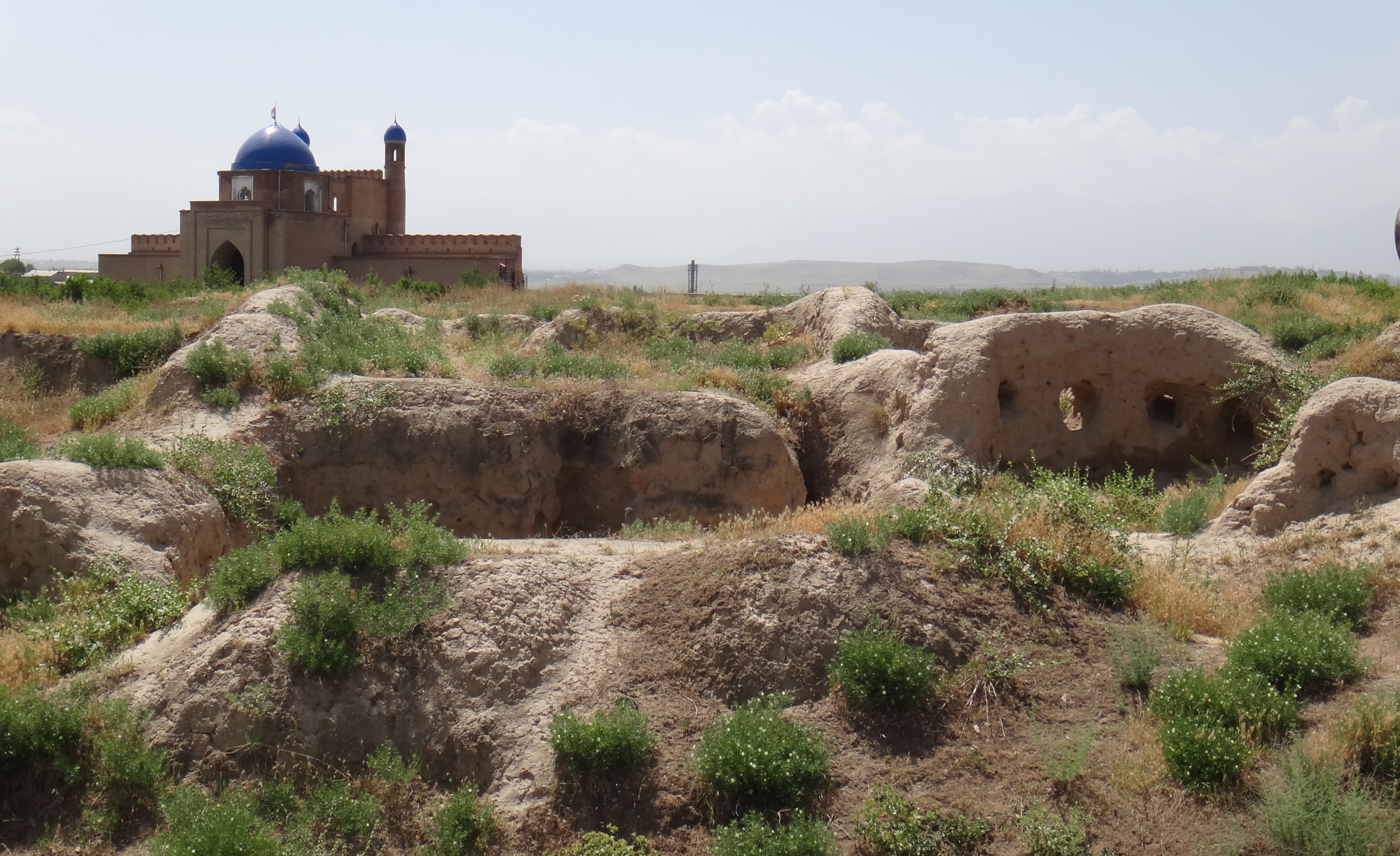 タジキスタン ソグド人 ペンジケント テルメズ カラテパ